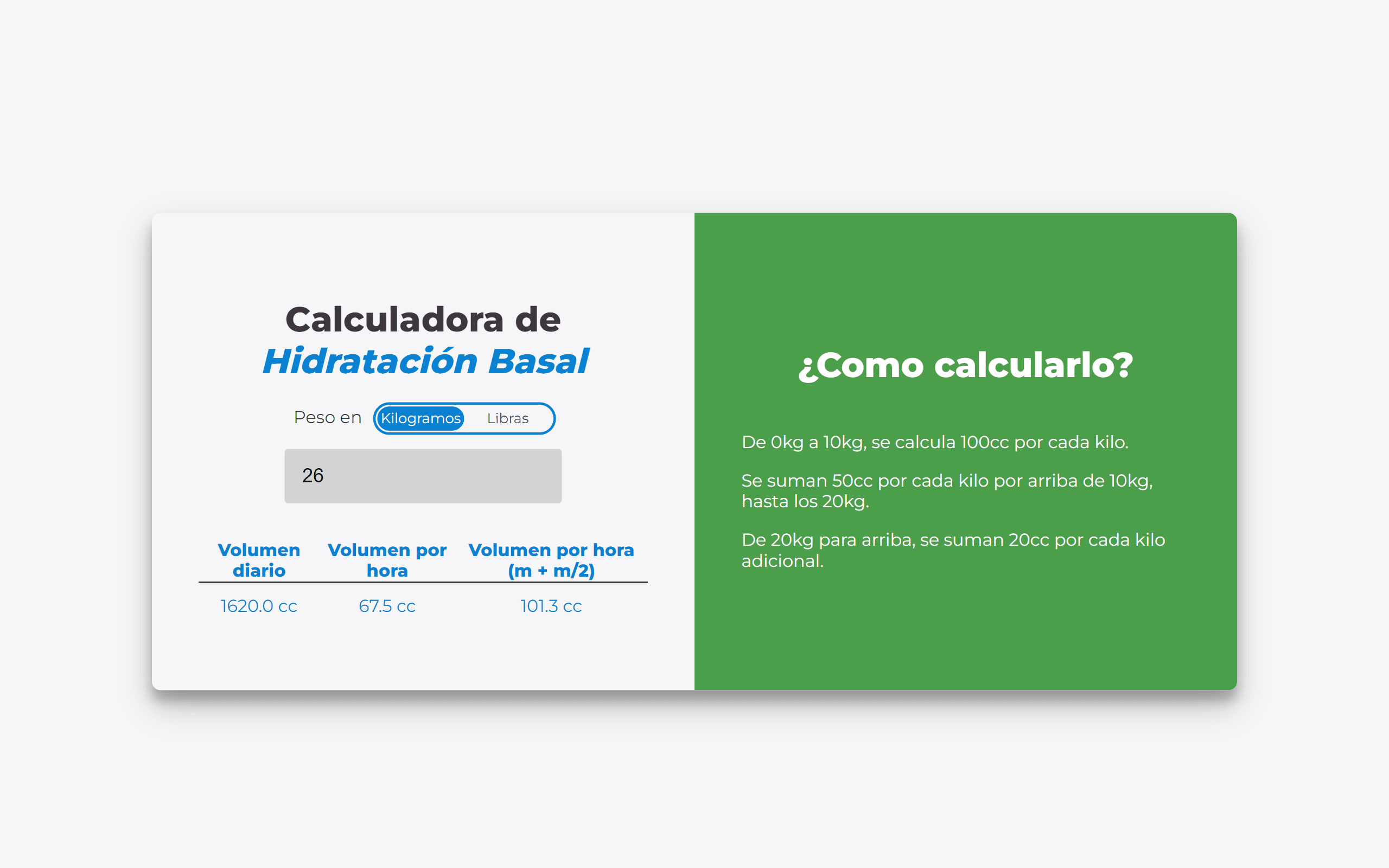 vista previa de bhcalculator