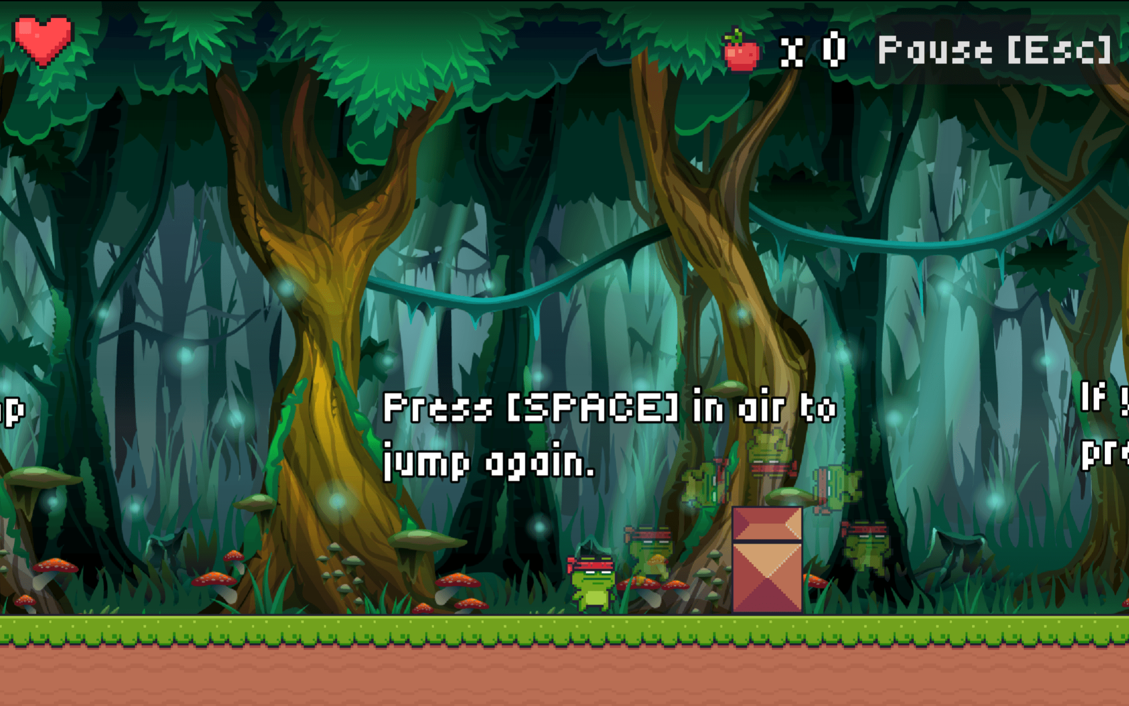 vista previa de ninja-frog-demo